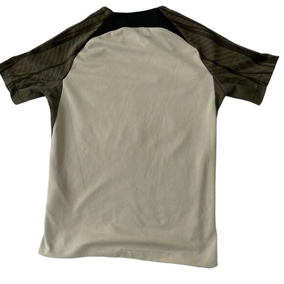 Nike Barcelona 2023-24 Strike DriFit  Boys Training Jersey Sequoia/Beige SZ S - Picture 2 of 8